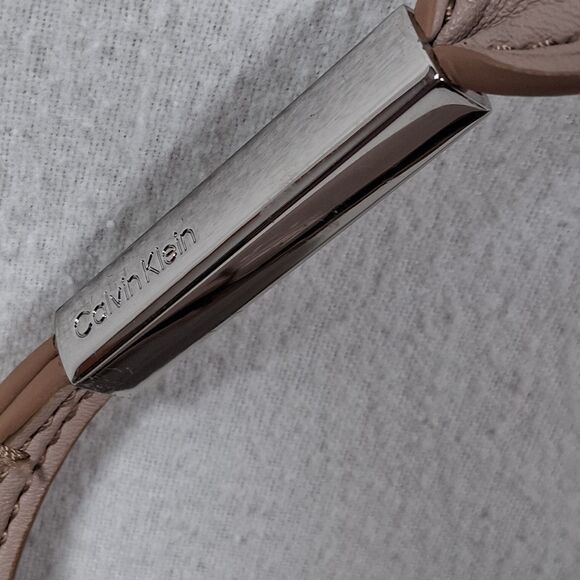 Calvin Klein AUDREY Pink Women's Hobo Leather Shoulder Bag - Picture 8 of 11